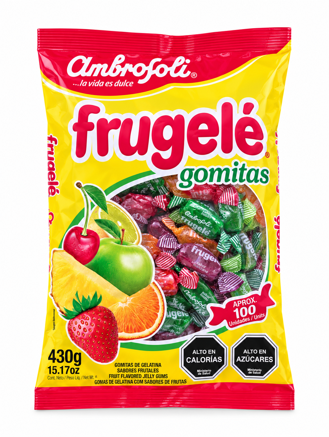 Gomitas Frugelé Ambrosoli – Bolsa 430 g